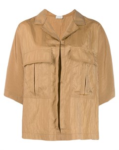 Lemaire блузка мешковатого кроя нейтральные цвета Lemaire