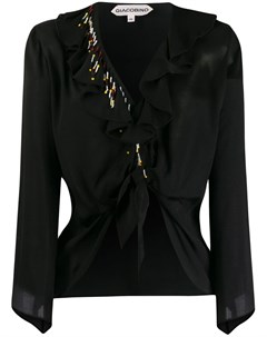 Giacobino блузка с бисером 40 черный Giacobino
