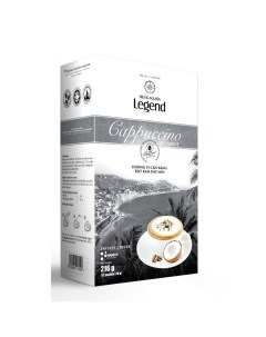 Вьетнамский растворимый кофе G7 Legend 3 в 1 Капучино Кокос 12 шт х 18 г Trung nguyen