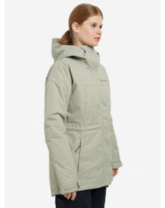 Куртка утепленная женская Hikebound Long Insulated Jacket Зеленый Columbia