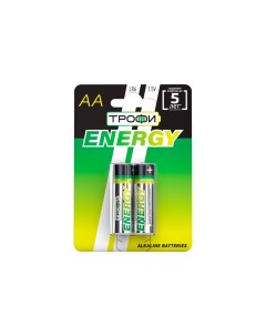 Батарейки Energy Alkaline Трофи