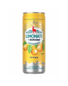 Лимонад газированный Груша 0 33 л Borjomi