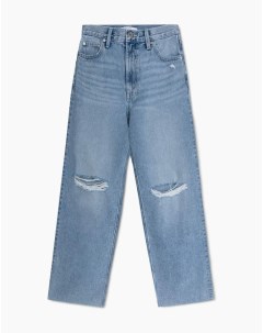 Джинсы с рваным дизайном Gloria jeans