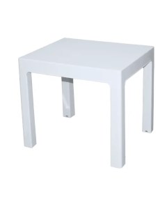 Стол для шезлонга 48 5x40 5x42 см полипропилен белый Adriano