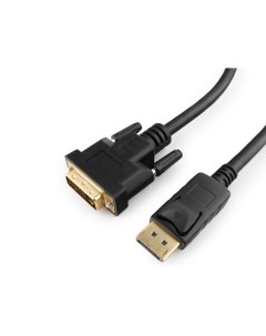 Аксессуар Cablexpert DisplayPort to DVI 20M 25M 1 0m Black CC DPM DVIM 1M Gembird