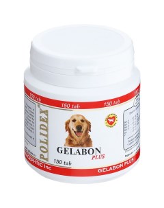 Витамины для собак Гелабон плюс 150таб Polidex