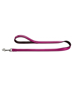 Поводок для собак Capri 15/110 кожа малиновый Hunter
