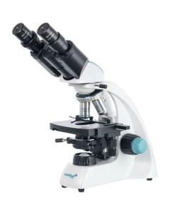 Микроскоп 400B световые оптические биологические 40 1000x на 4 объектива белый Levenhuk