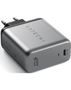 Сетевое зарядное устройство Compact Charger USB C 5A серый Satechi