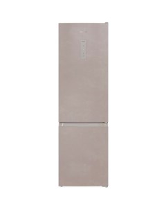 Холодильник двухкамерный HT 5200 M мраморный серебристый Hotpoint