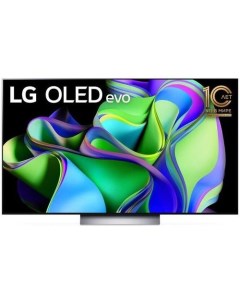 55 Телевизор OLED55C3RLA ARUB OLED 4K Ultra HD темно серый СМАРТ ТВ WebOS Lg
