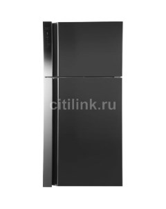 Холодильник двухкамерный R V660PUC7 1 BSL инверторный серебристый бриллиант Hitachi