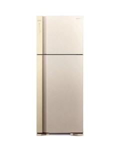 Холодильник двухкамерный HRTN7489DF BEGCS инверторный бежевый Hitachi