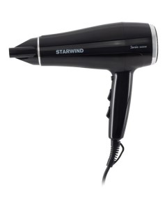 Фен SHD 7080 2000Вт черный и хром Starwind