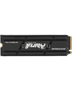 SSD накопитель Fury Renegade SFYRSK 1000G 1ТБ M 2 2280 PCIe 4 0 x4 NVMe M 2 Kingston