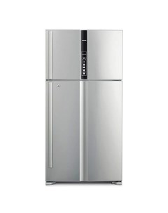 Холодильник двухкамерный R V910PUC1 BSL инверторный серебристый бриллиант Hitachi
