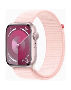 Смарт часы Watch Series 9 A2980 45мм розовый светло розовый Apple
