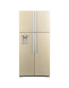 Холодильник двухкамерный R W660PUC7 GBE инверторный бежевый Hitachi