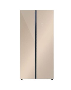 Холодильник двухкамерный LSB520GlGID Total No Frost Side by Side инверторный золотистый Lex
