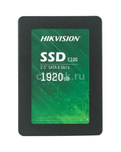SSD накопитель HS SSD C100 1920G Hiksemi 1 9ТБ 2 5 SATA III SATA Hikvision