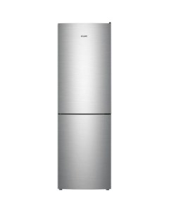 Холодильник двухкамерный XM 4621 141 нержавеющая сталь Атлант
