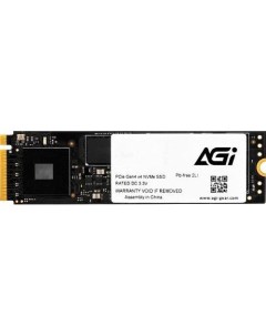 SSD накопитель AI838 2T0G44AI838 2ТБ M 2 2280 PCIe 4 0 x4 NVMe M 2 Agi