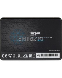 SSD накопитель Slim S55 SP480GBSS3S55S25 480ГБ 2 5 SATA III SATA Silicon power