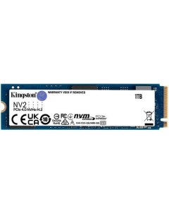 SSD накопитель NV2 SNV2S 1000G 1ТБ M 2 2280 PCIe 4 0 x4 NVMe M 2 Kingston