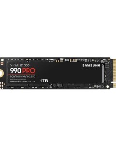SSD накопитель 990 Pro MZ V9P1T0BW 1ТБ M 2 2280 PCIe 4 0 x4 NVMe M 2 Samsung