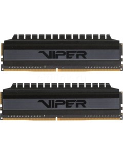 Оперативная память Viper 4 Blackout PVB48G300C6K DDR4 2x 4ГБ 3000МГц DIMM Ret Patriòt