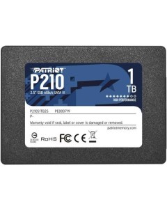 SSD накопитель P210 P210S1TB25 1ТБ 2 5 SATA III SATA Patriòt