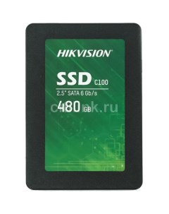 SSD накопитель HS SSD C100 480G Hiksemi 480ГБ 2 5 SATA III SATA Hikvision