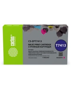 Картридж CS EPT7413 T7413 пурпурный CS EPT7413 Cactus