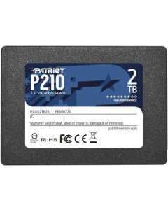 SSD накопитель P210 P210S2TB25 2ТБ 2 5 SATA III SATA Patriòt