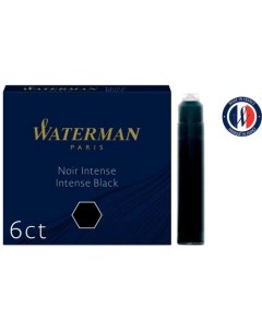 Картридж International 52011 CWS0110940 Intense Black чернила для ручек перьевых 6шт Waterman