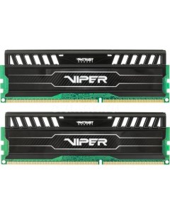Оперативная память Viper 3 PV38G160C9K DDR3 2x 4ГБ 1600МГц DIMM Ret Patriòt