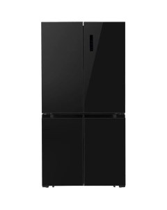 Холодильник трехкамерный LCD505BlID Side by Side инверторный черный Lex