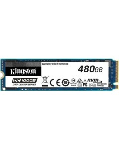 SSD накопитель DC1000B SEDC1000BM8 480G 480ГБ M 2 2280 PCIe 3 0 x4 NVMe M 2 Kingston