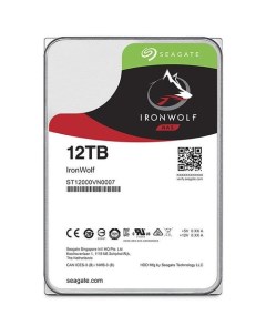 Жесткий диск Ironwolf ST12000VN0007 12ТБ HDD SATA III 3 5 Seagate