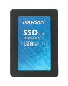 SSD накопитель HS SSD E100 128G Hiksemi 128ГБ 2 5 SATA III SATA Hikvision