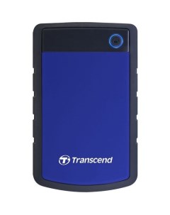 Внешний диск HDD StoreJet 25H3 TS2TSJ25H3B 2ТБ синий Transcend