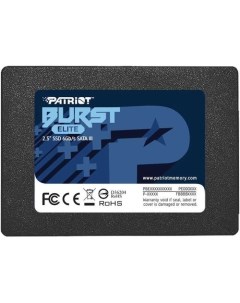 SSD накопитель Burst Elite PBE120GS25SSDR 120ГБ 2 5 SATA III SATA Patriòt