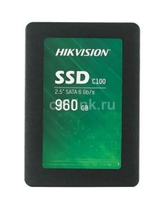 SSD накопитель HS SSD C100 960G Hiksemi 960ГБ 2 5 SATA III SATA Hikvision