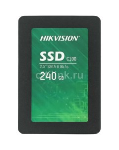 SSD накопитель HS SSD C100 240G Hiksemi 240ГБ 2 5 SATA III SATA Hikvision