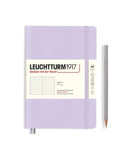 Записная книжка Leuchtturm в точку 123 страницы сиреневый мягкая обложка А5 Leuchtturm1917