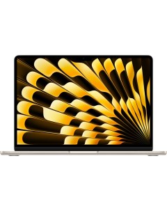 Ноутбук MacBook M3 with 8 core CPU 8 core GPU 8GB 256GB SSD Eng только англ клавиатура Starlight MRX Apple