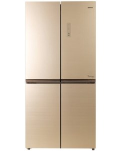 Холодильник Side by Side CT 1756 NF Beige Glass Centek