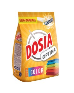 Стиральный порошок 4 кг автомат для цветного белья Optima Color Dosia