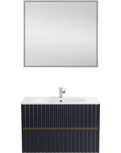 Мебель для ванной Elegant 90 серая Art&max