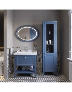 Мебель для ванной Valarte 80 стальной синий Vitra